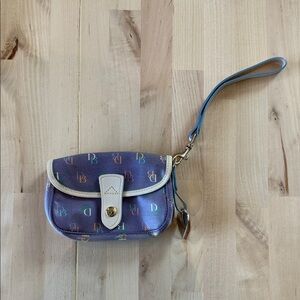 Dooney & Bourke Multicolor Logo Wristlet